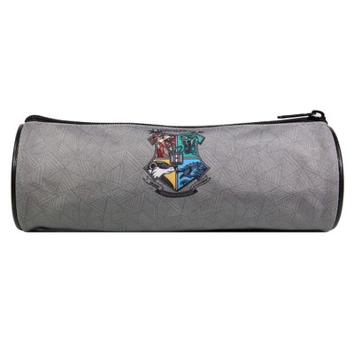 Trousse ronde Harry Potter - 1 compartiment - gris - Bagtrotter