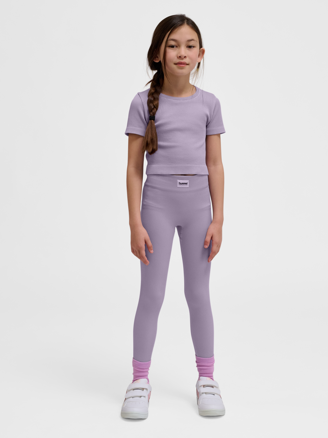 hmlJR SEAMLESS RIB MW  TIGHTS
