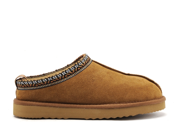Kelara chaussons femme k31233 marron