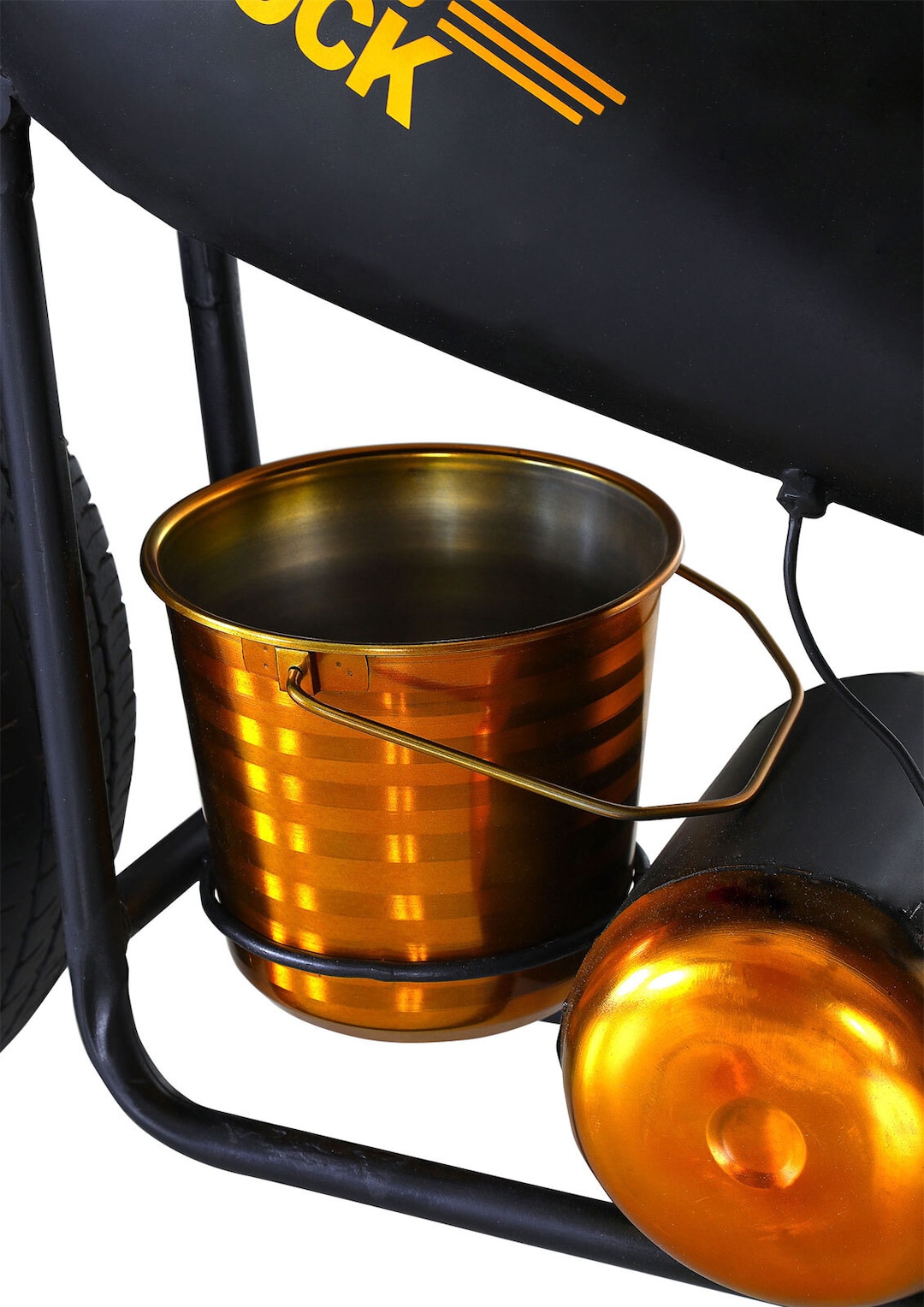 INTERhome Bar RIDE 175 x 74 cm goldfarbig/schwarz