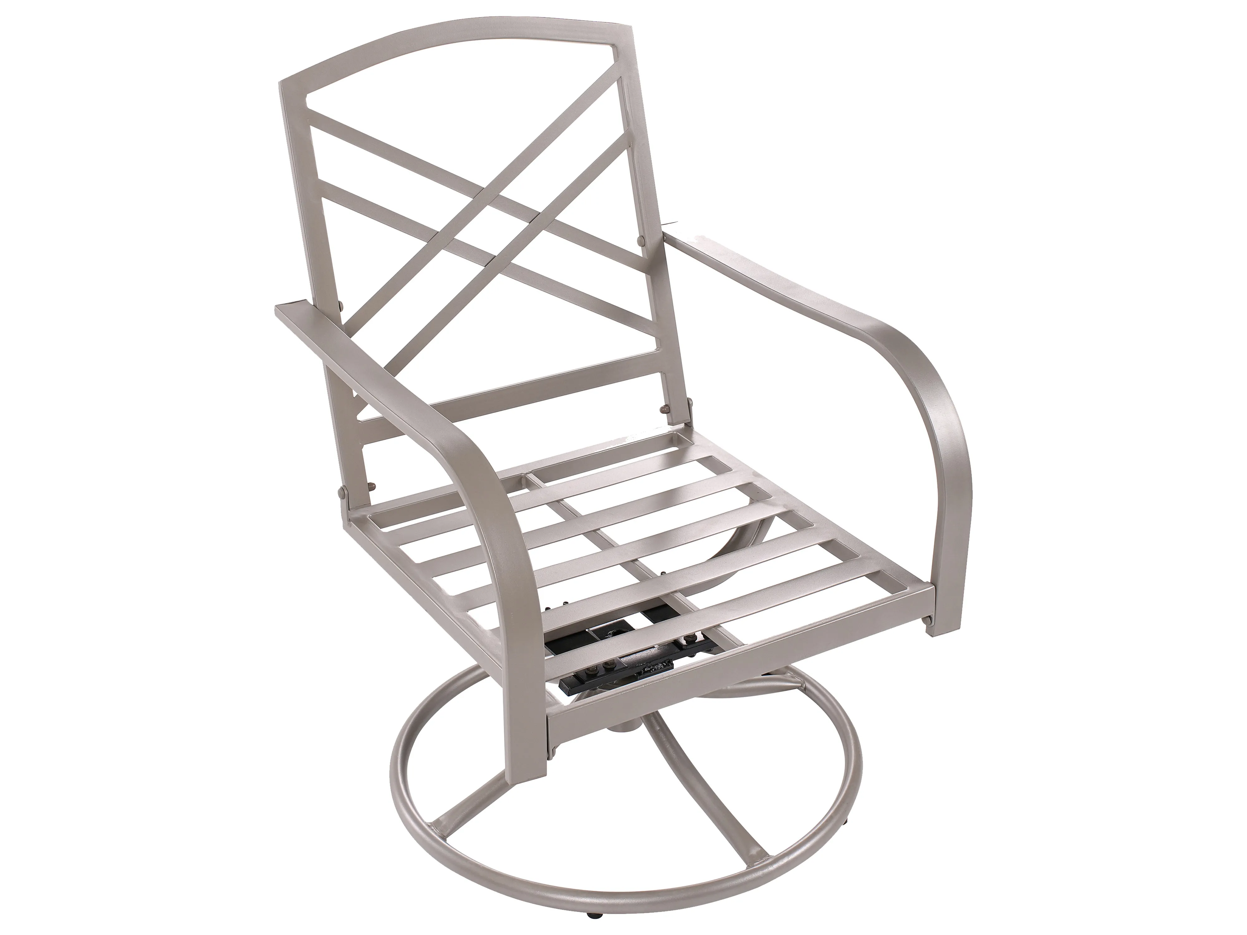 Loungeset met tafel 4-zits MESTRINO Metaal Beige