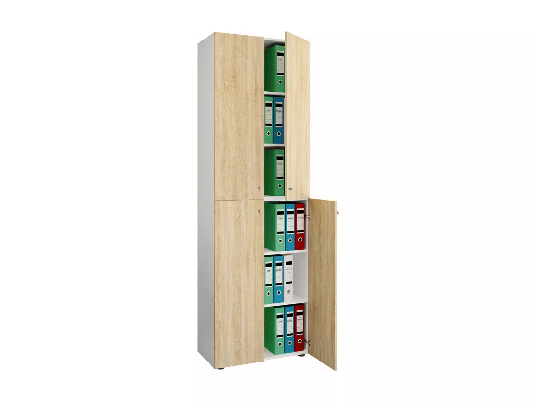 Armoire de bureau Armoire à dossiers Lona 6 cas