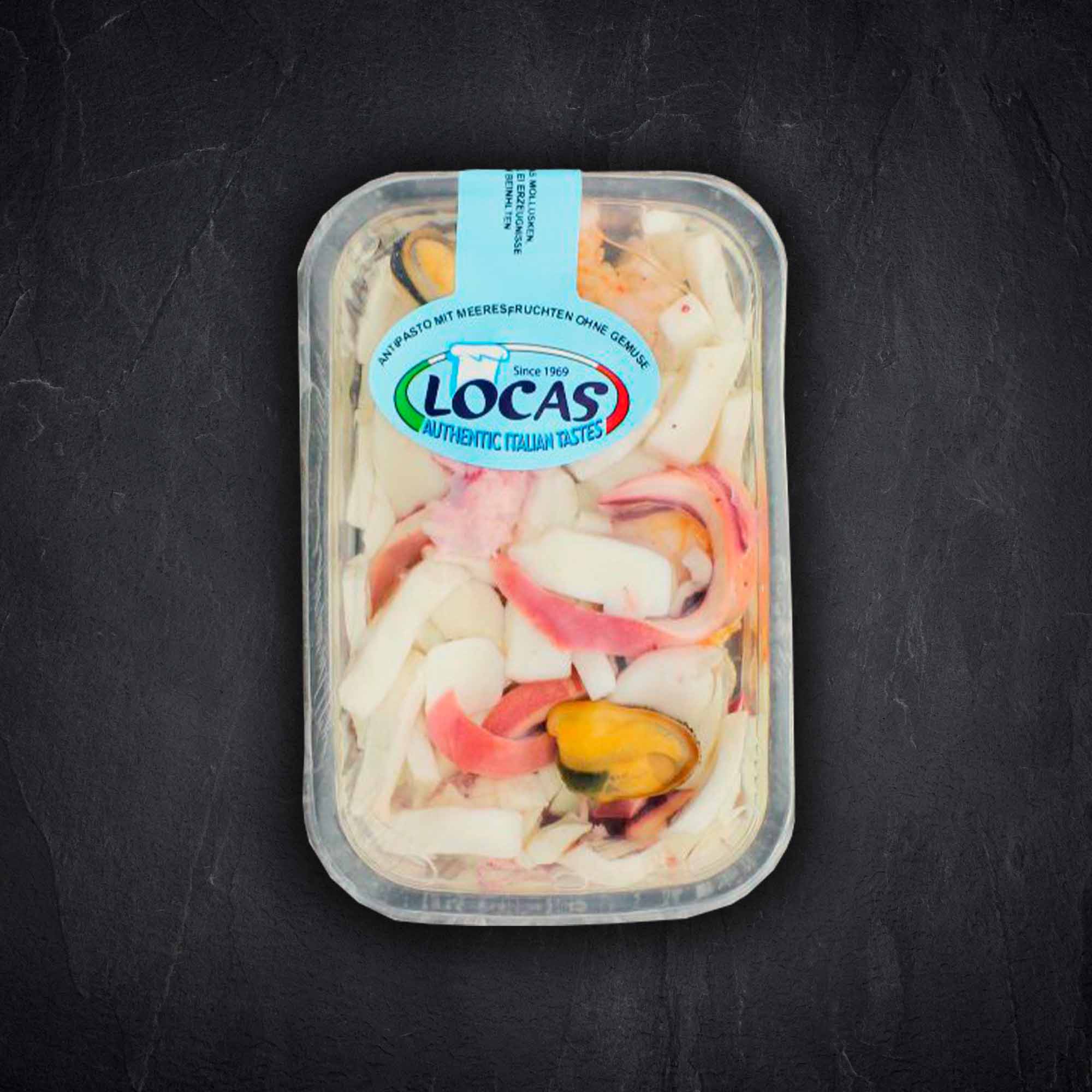 Antipasto von Meeresfrüchten