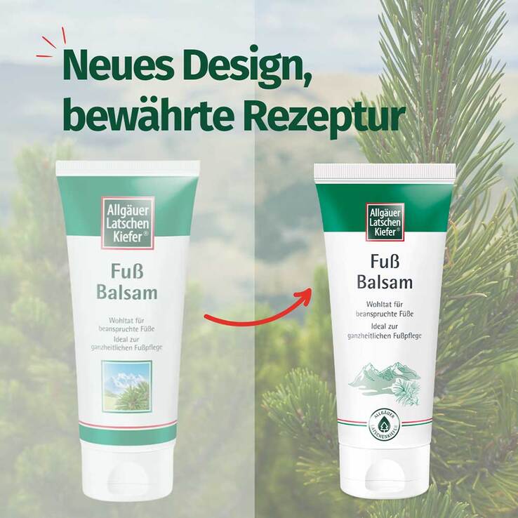 Allgäuer Latschenkiefer Fuß Balsam, 200 ml