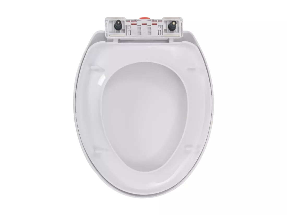 Abattant WC à fermeture blanche 45.5 x 37.5 x 5 cm 02_0002906
