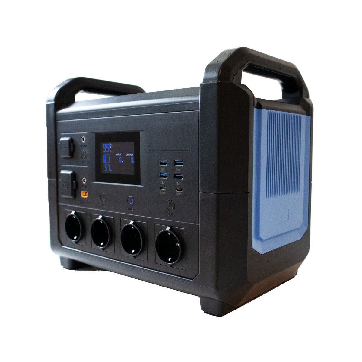 LITHIUM LPS 1536Wh Power Supply med 1600W Ren Sinus Inverter