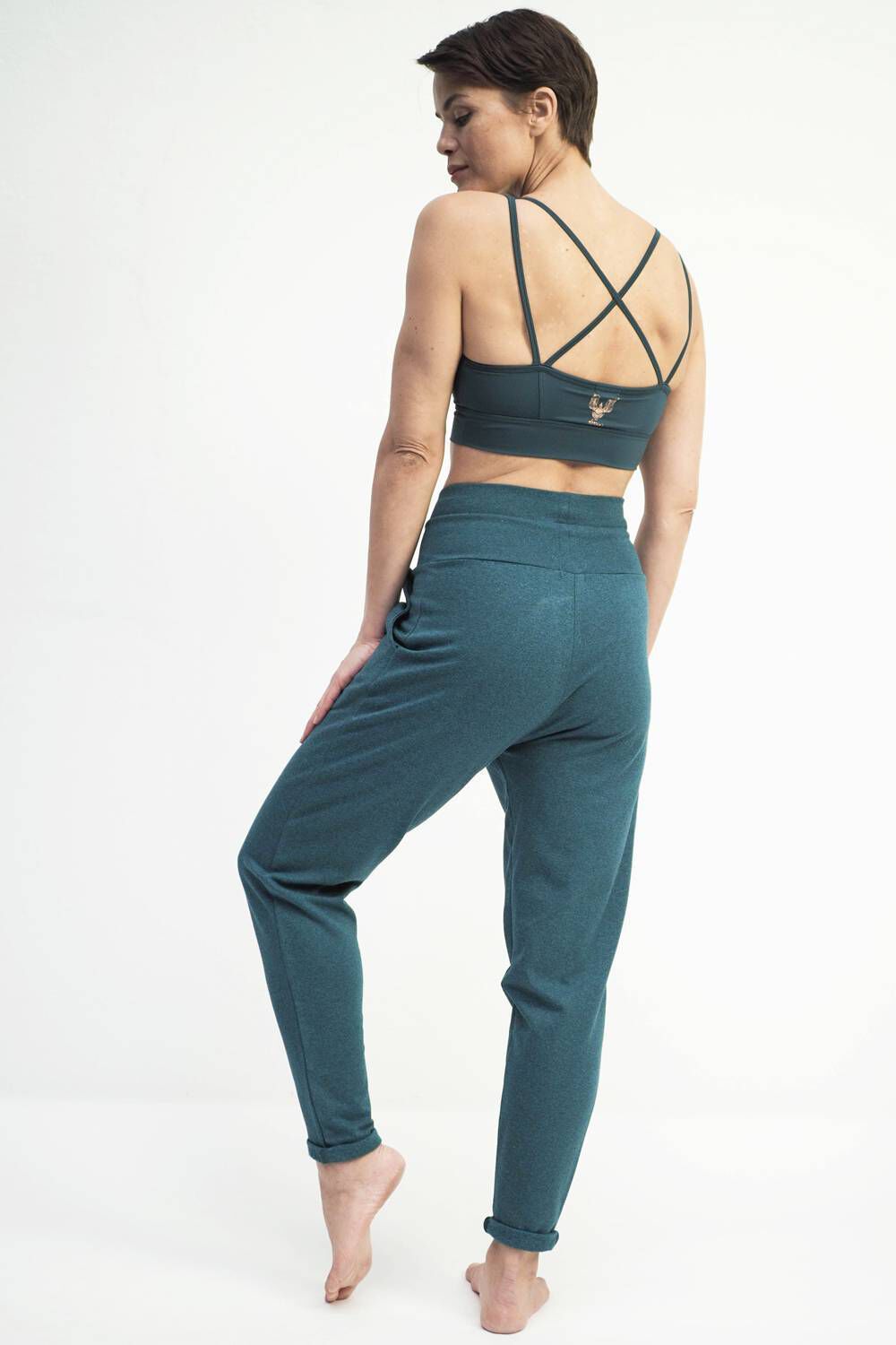 Kismet| Damen Yogahose BALAIN PANT EMERALD MARL