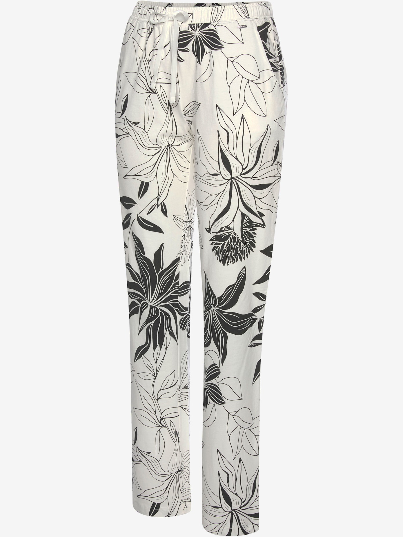 Pantalon de nuit pantalon longueur cheville à imprimé floral