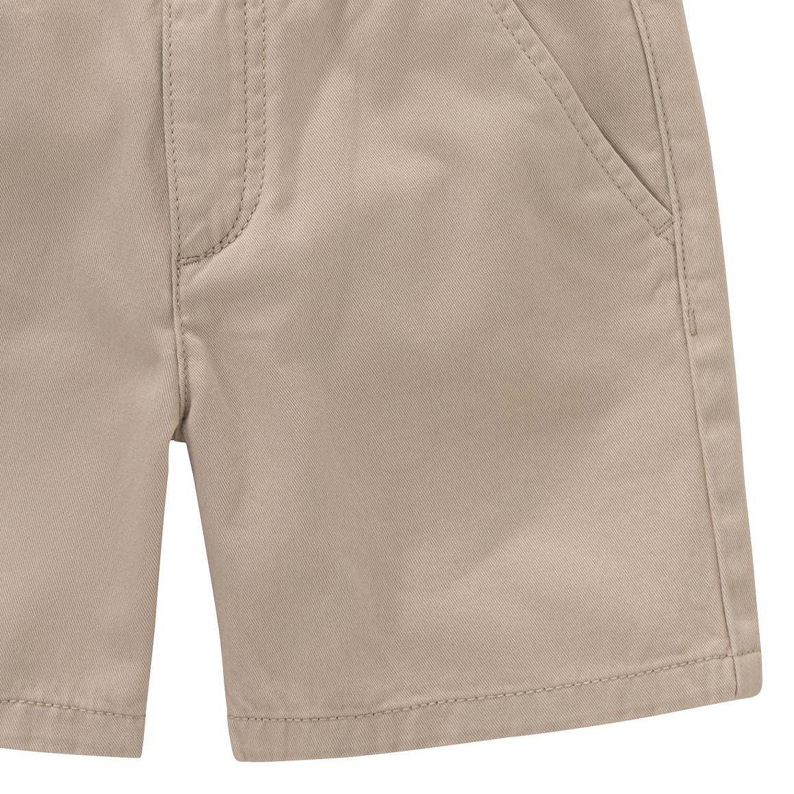 Jonas Nielsen Jungen Shorts mit verstellbarem Bund beige