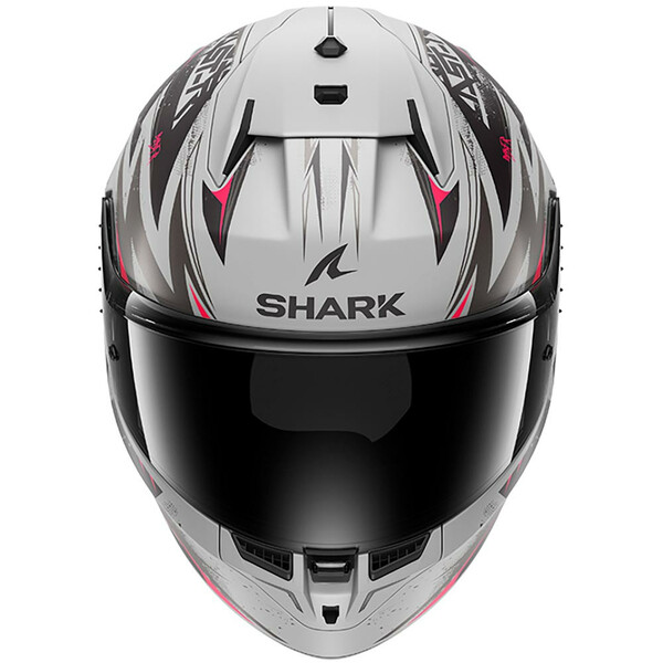 Shark - Casque D-Skwal 3 Blast-R Gris brillant / Noir / Rose