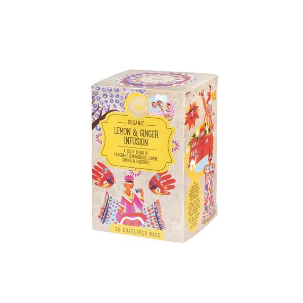 Lemon & Ginger - Infusão Com Gengibre E Limão Bio