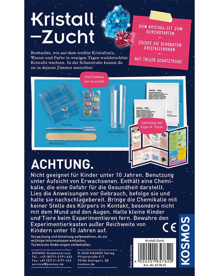 Mitbring-Experimente KRISTALL-ZUCHT