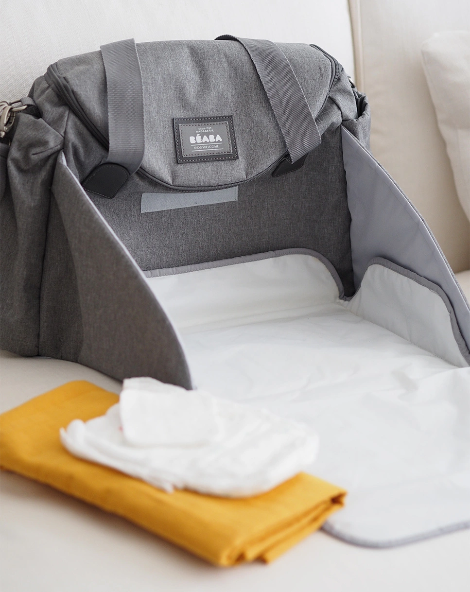 Wickeltasche SYDNEY II (53x29,5x19,5) in grey melange