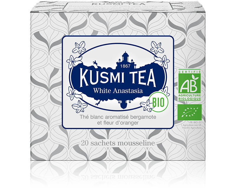 White Anastasia-Thé blanc bio, bergamote 20 sachets