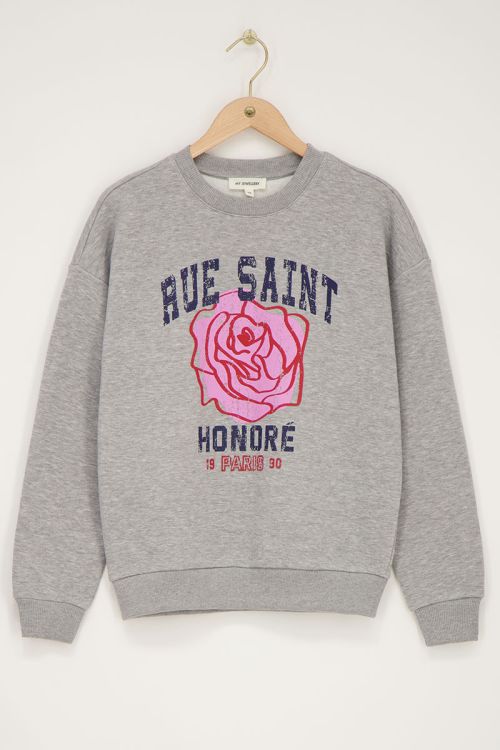 Grijze sweater 