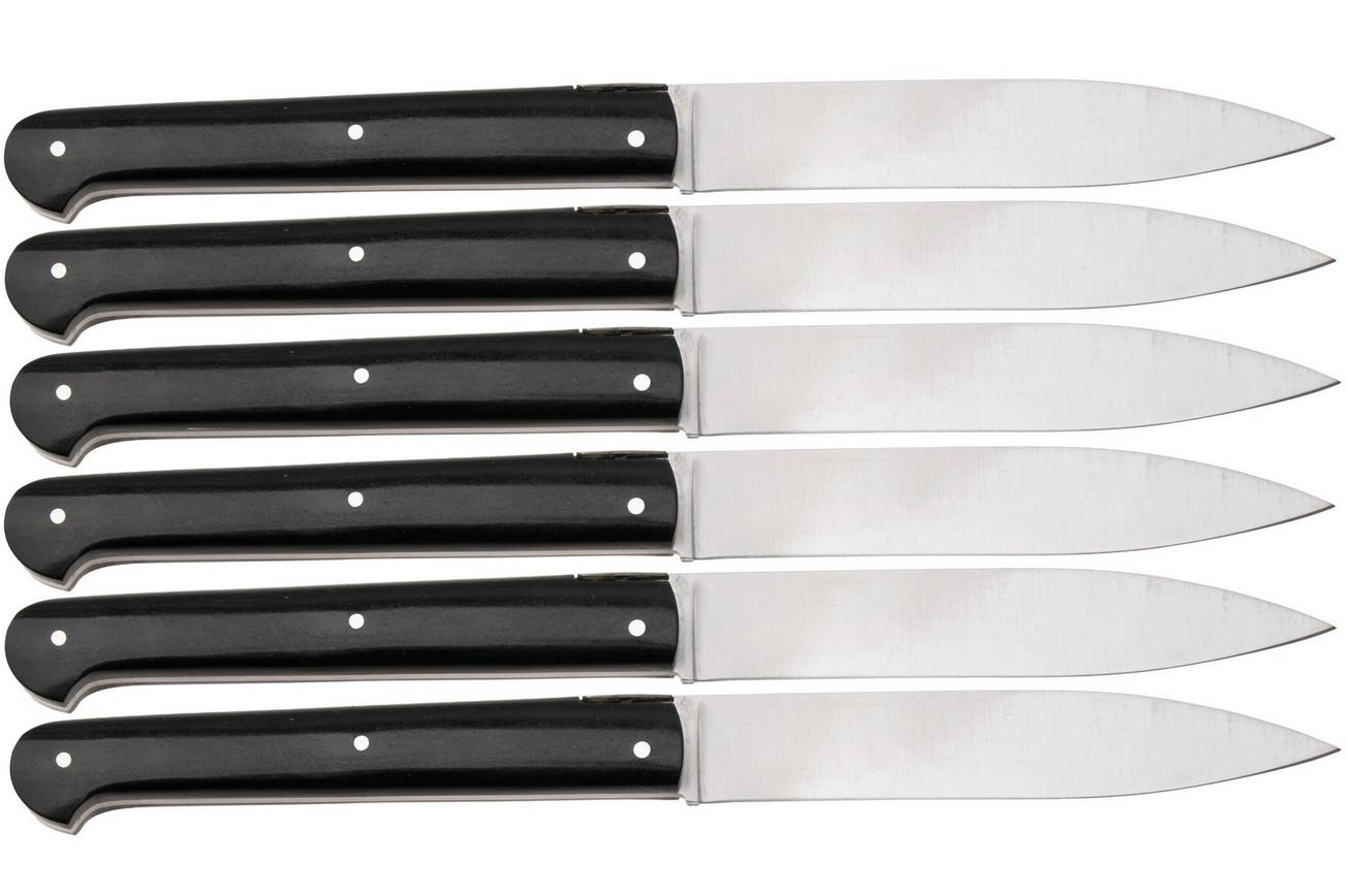 Laguiole en Aubrac Sauveterre Paperstone 6-delige steakmessenset