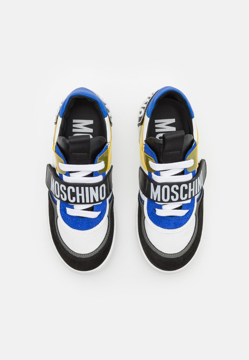 Moschino Sneakers 71798 Dames/Kids Wit/Blauw/Geel
