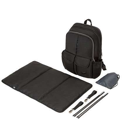 Bizzi Growin Wickeltasche/Reisebett - RucPOD Mini - Chelsea Blac