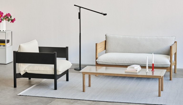 Hay Arbour Club Sofa 2-zits bank geolied eiken Mode 009