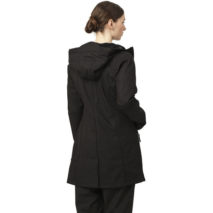 ILSE JACOBSEN 3/4 raincoat Sort