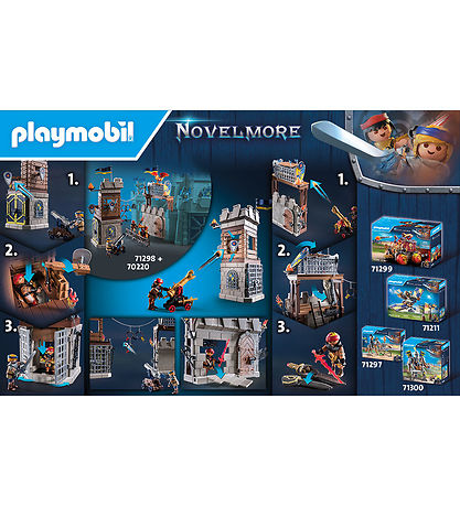 Playmobil Novelmore - Turneringsarena - 71298 - 219 Dele