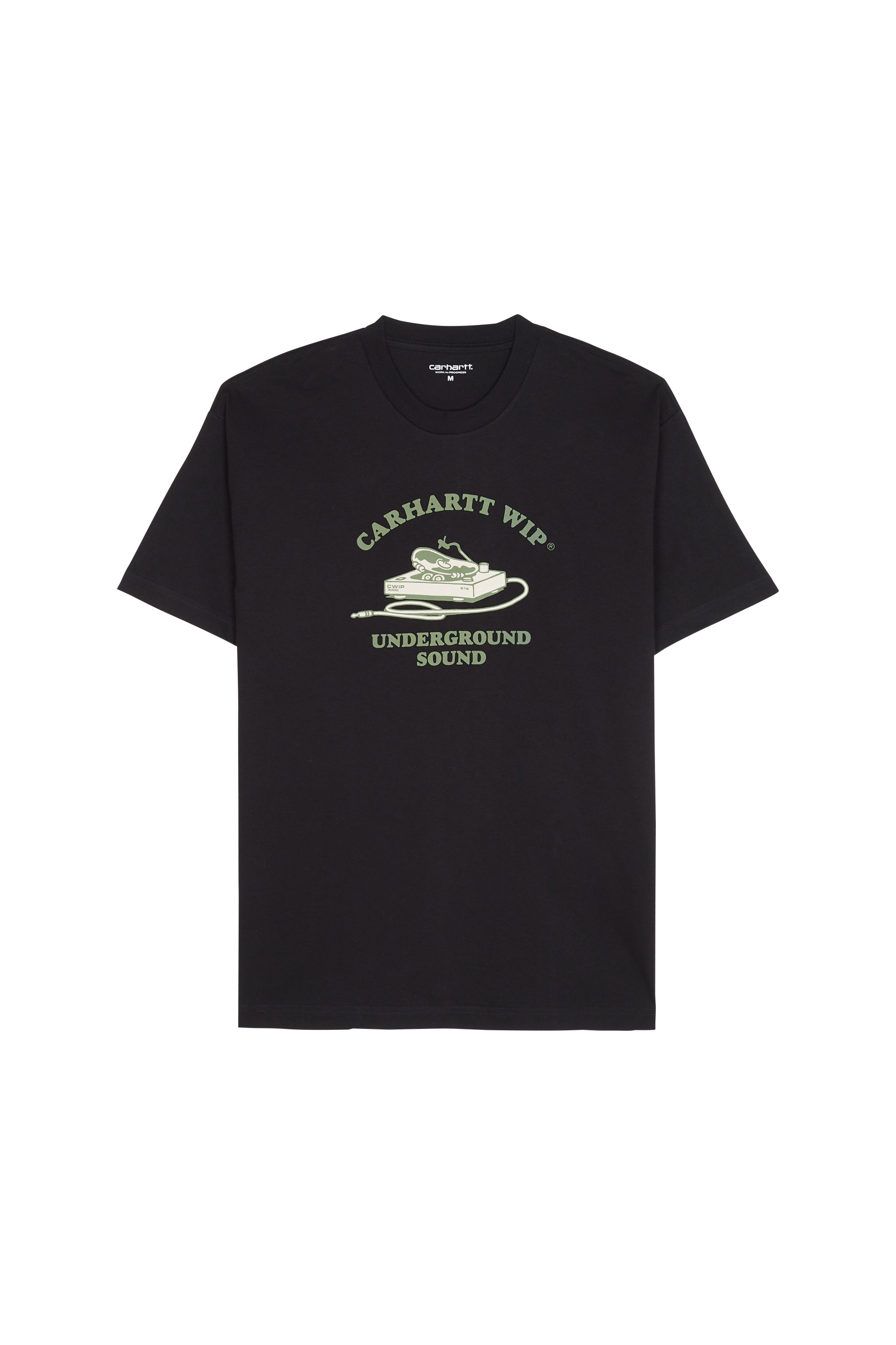 CARHARTT WIP T-shirt  Underground Sound Noir