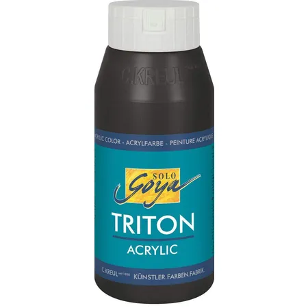 SOLO GOYA Triton Acrylic Schwarz 750 ml