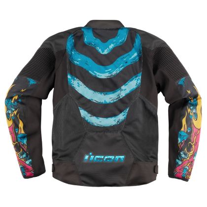 Blouson Icon OVERLORD3 MESH MUNCHIES - Bleu / Noir