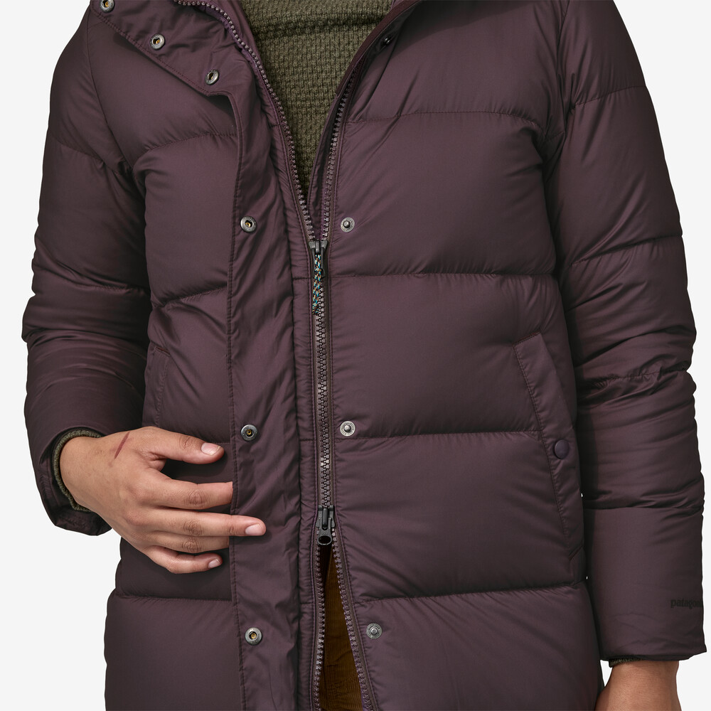 Silent Down Long Parka für Damen