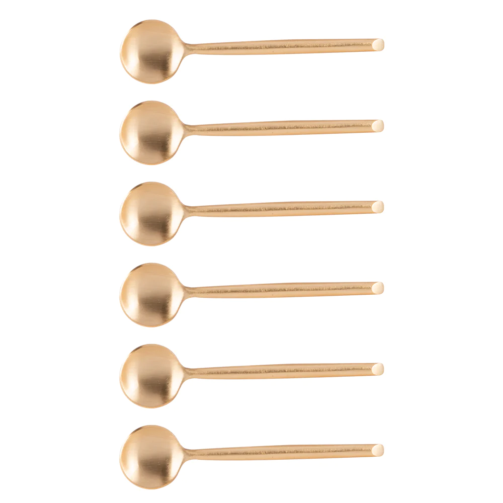 Coffret de 6 cuillères moka Elite Table passion