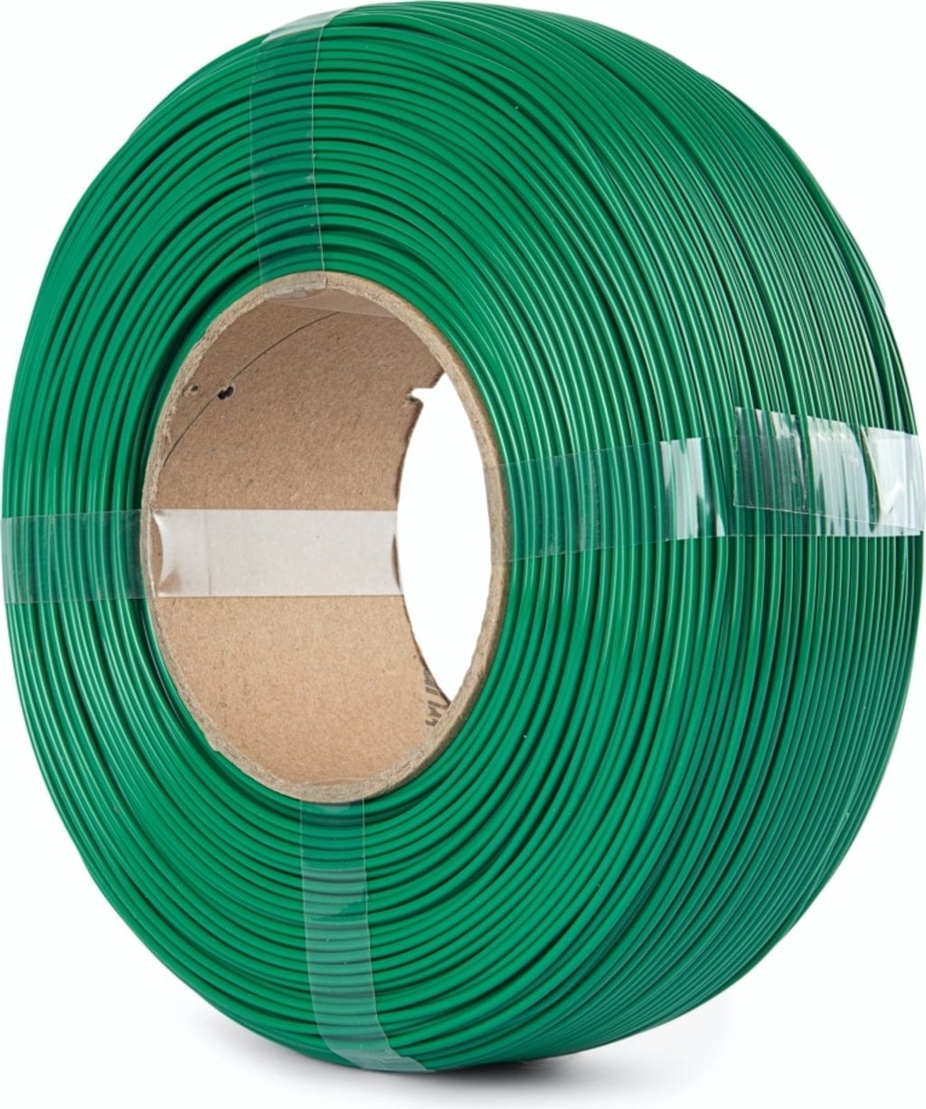 Spectrum  ReFill RPETG Traffic Green, 1,75 mm / 1000 g    Recyceltes PETG Material ohne Spule in Traffic Green
