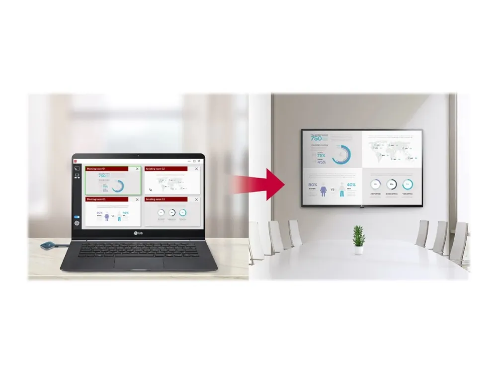 LG One:Quick Share SC-00DA - Netværksadapter - USB 2.0 - Wi-Fi 5