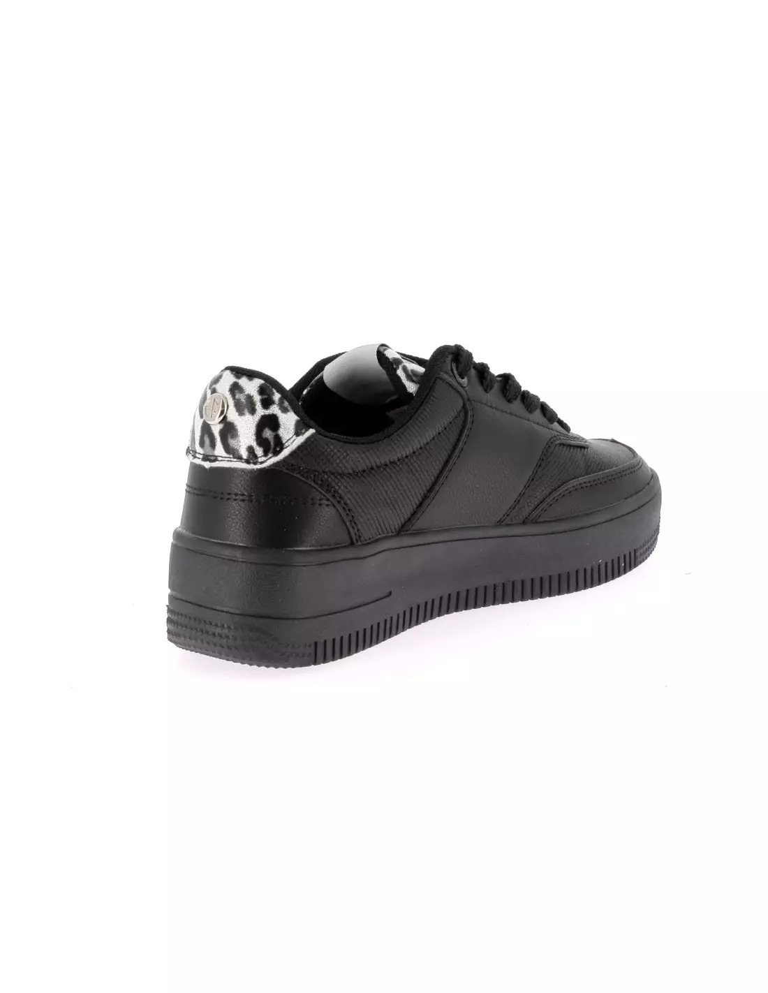 ENRICO COVERI CSW228313 - Baskets 52.LEOPARD-WHITE-BLACK