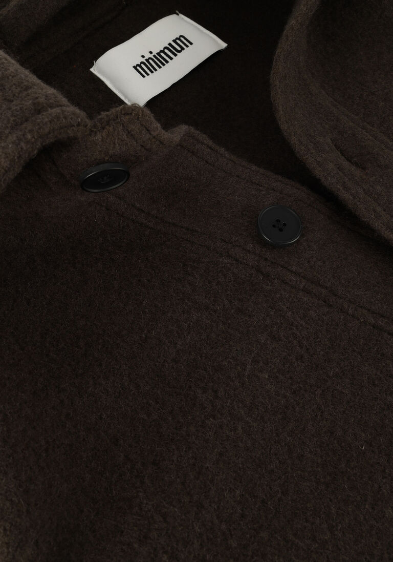 MINIMUM bruine minimum overshirt serto