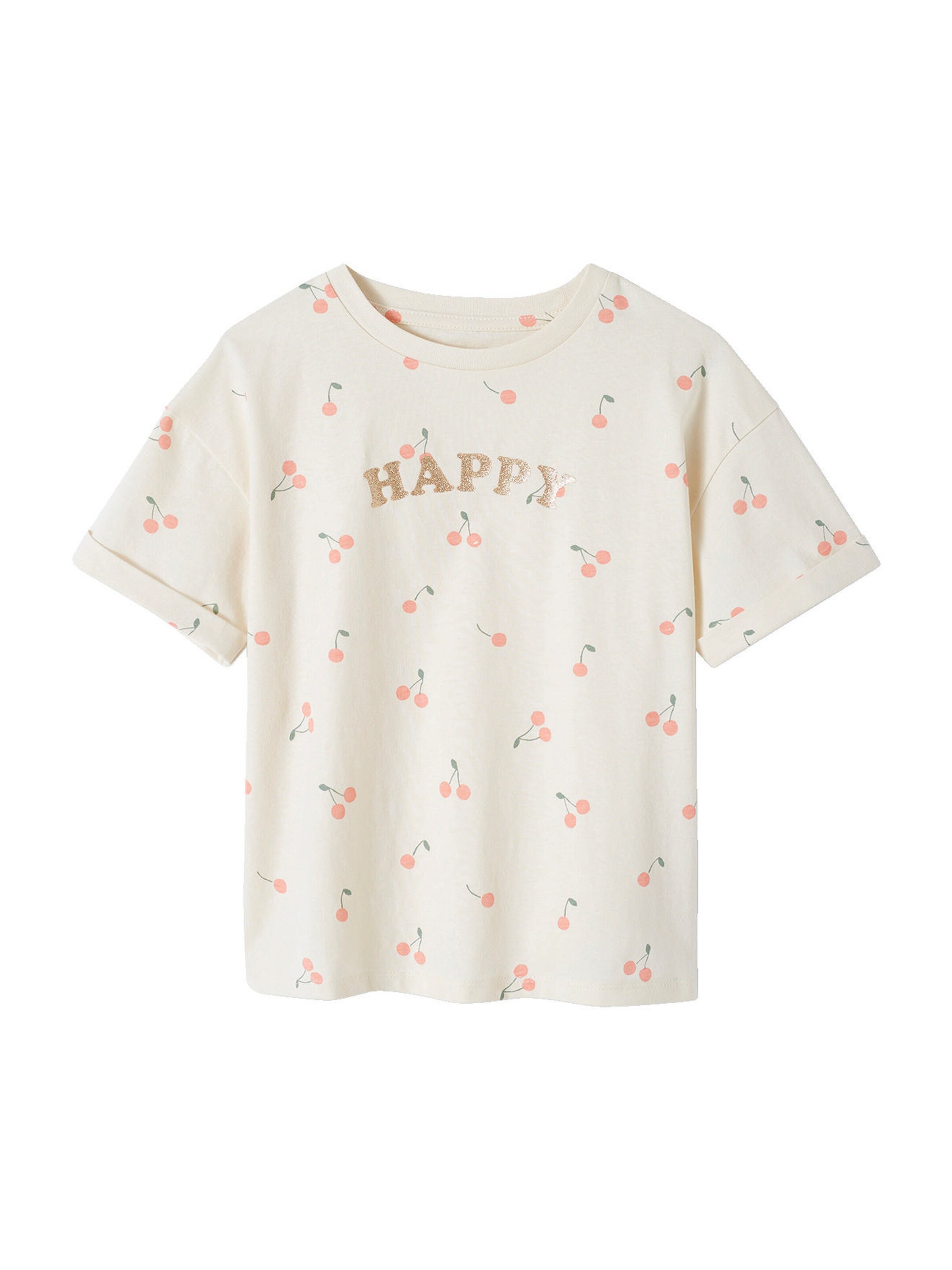 Vertbaudet Mädchen-Set: T-Shirt & Radlerhose smaragdgrün