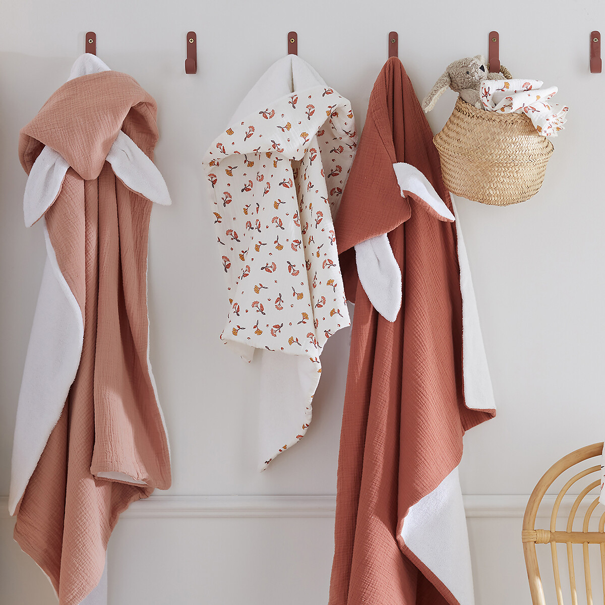 LA REDOUTE INTERIEURS<br>Badcape em tetra 380 g/m2, Kumla