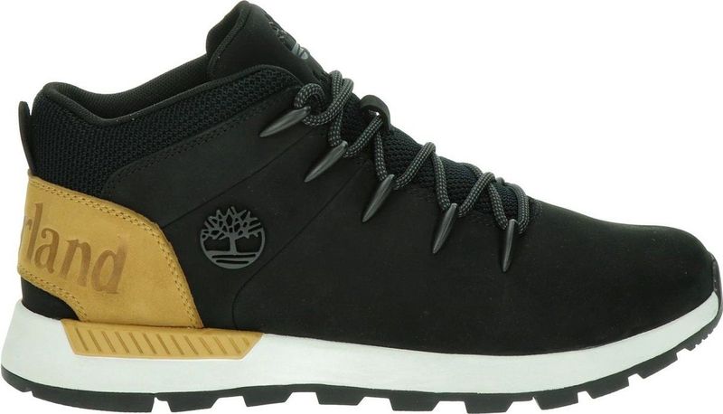 Timberland - Sprint Trekker Mid - Schoenen - Jet Black - Leer - ReBOTL-stof