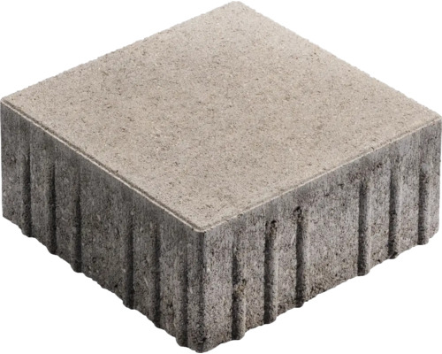 Crescendo grijze vierkante straatsteen met micro-afschuining, 20 cm x 20 cm x 8 cm