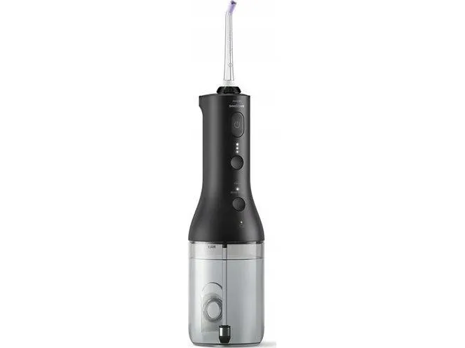 Philips Sonicare Power Flosser 3000 HX3826 - Mundskylning - trådløs - sort