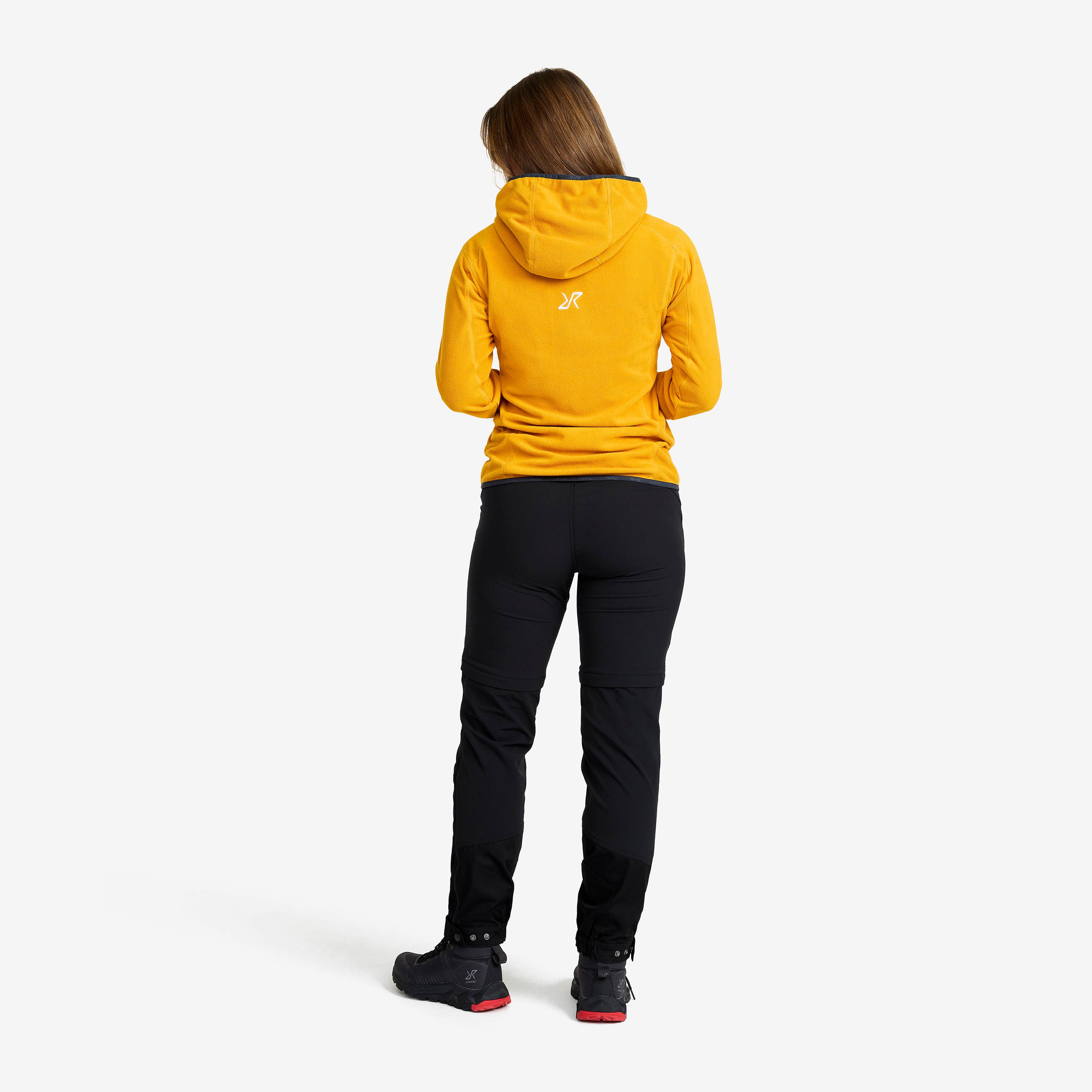 Trekker Hoodie Dame Golden Yellow