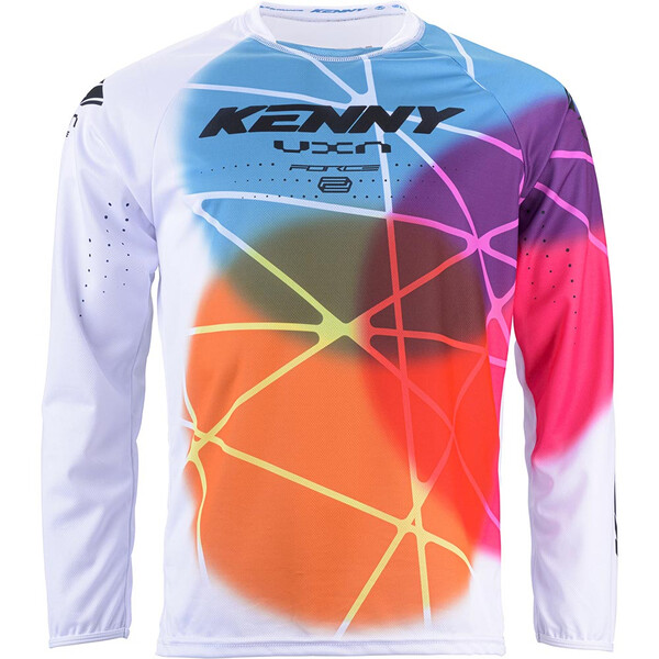 Kenny - Maillot enfant Force Kid Sphere Blanc / Multicolore