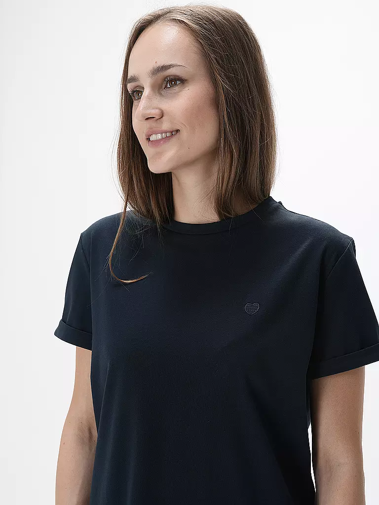 OPUS T-Shirt SERZ dunkelblau