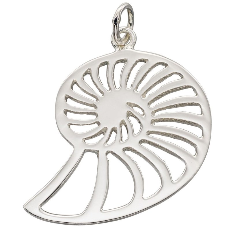 Collier  coquillage en argent 925/1000