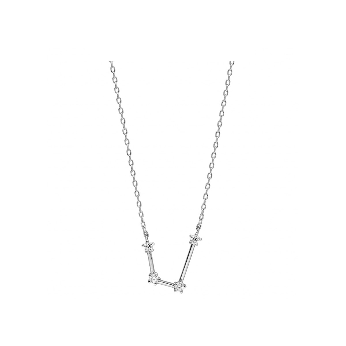 Collier Constellation Verseau - Argent