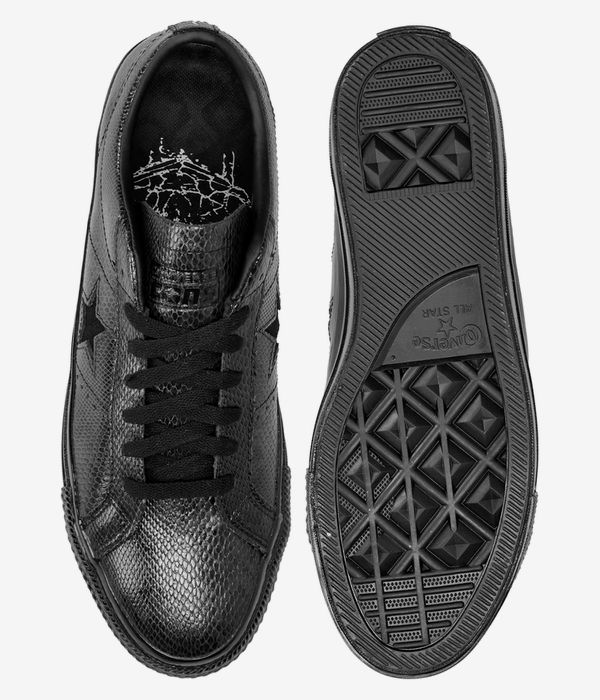 Converse CONS One Star Pro OX Schuh (black black white II)