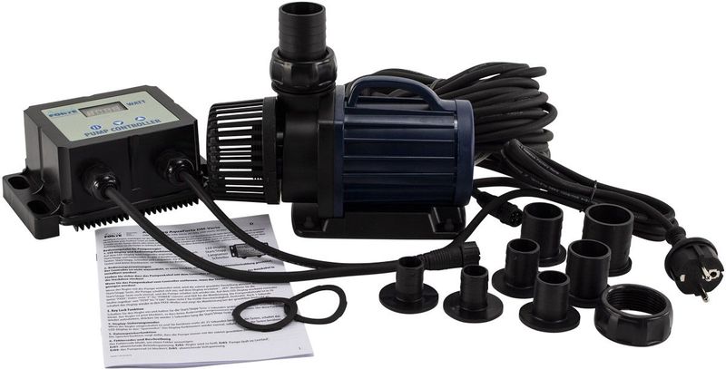 AquaForte - DM-10.000S Vario Vijverpomp - Zwart - Sine Wave Technologie