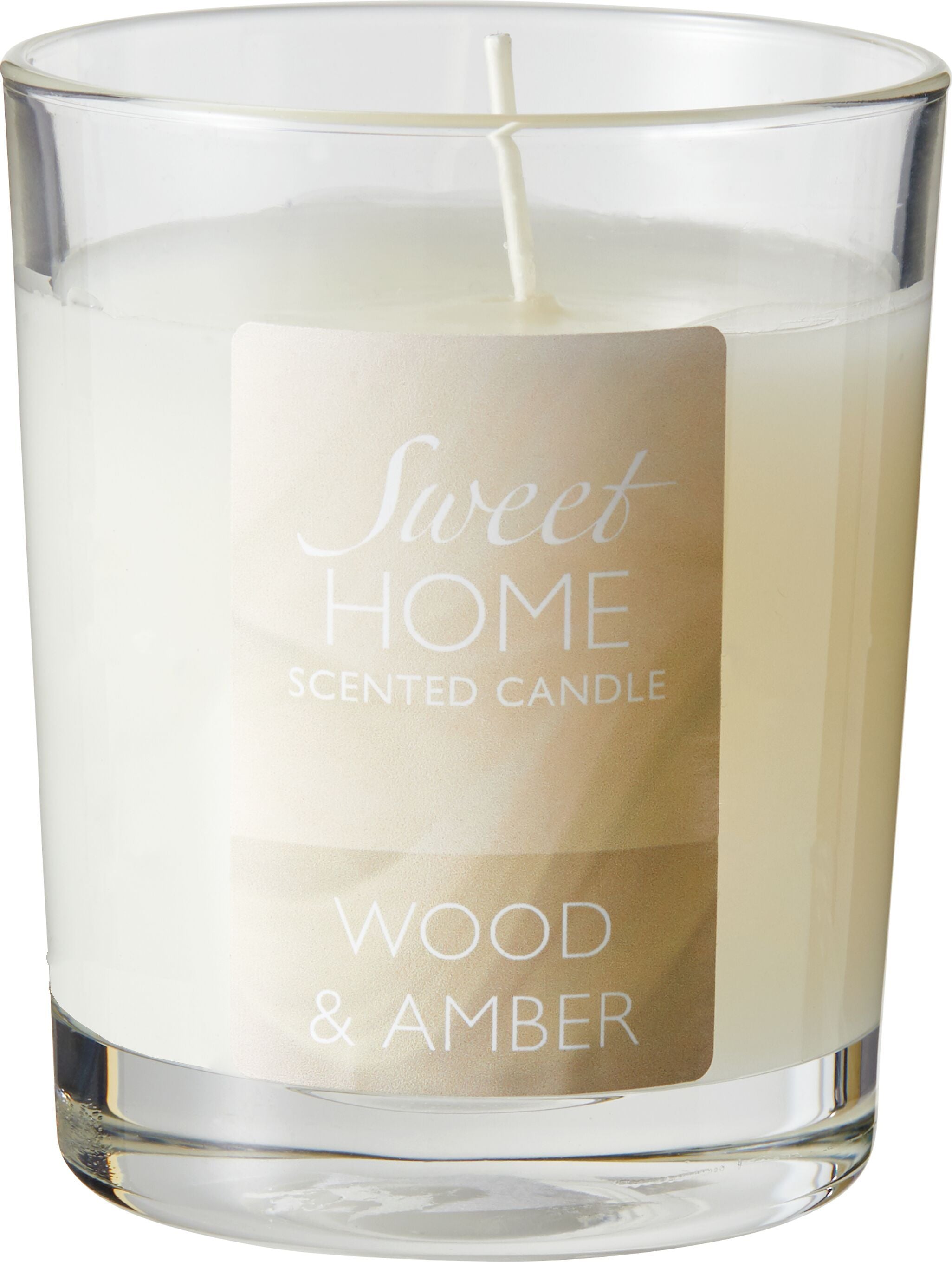 SWEET HOME Duftkerze Wood&Amber 180gr - Wood / Amber / Wood / Amber