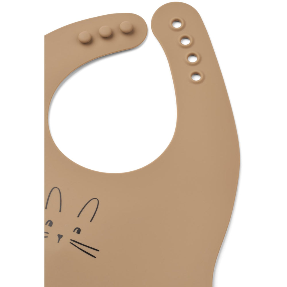 Køb LIEWOOD Rabbit Sandy / Oat Ember Printed Hagesmæk 2-pack