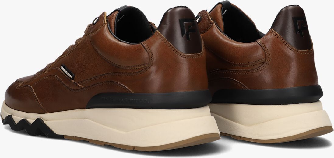 FLORIS VAN BOMMEL cognac floris van bommel lage sneakers sfm-10136