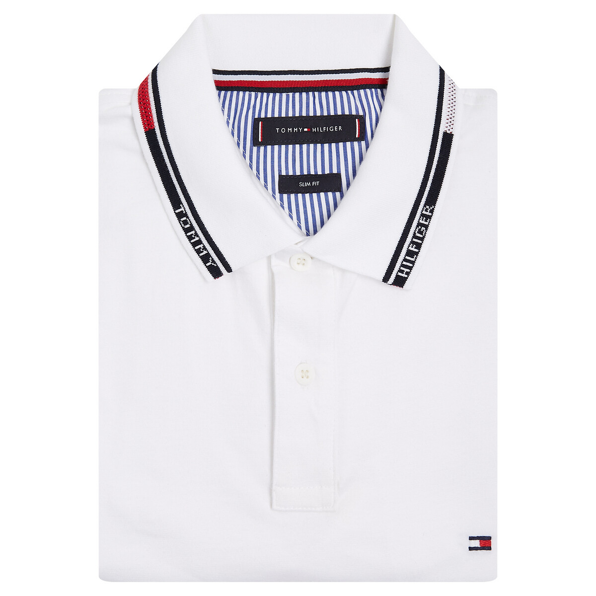 TOMMY HILFIGER<br>Polo slim stretch, 3 botões